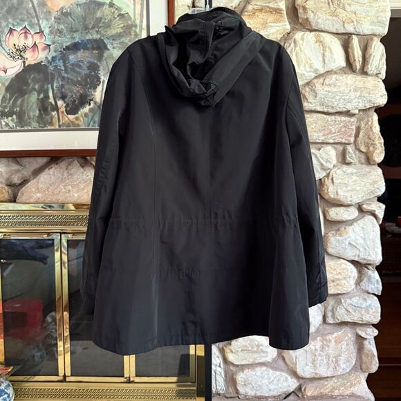 Charter Club women’s plus water resistant anorak jacket  size 3x - Picture 11 of 16